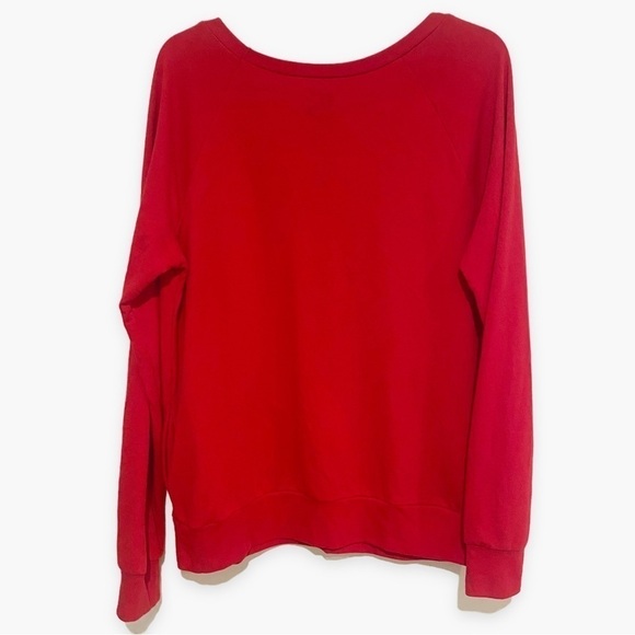 Disney | Mickey Mouse Lightweight Sweatshirt Long Sleeve Red Size XL - Picture 3 of 8